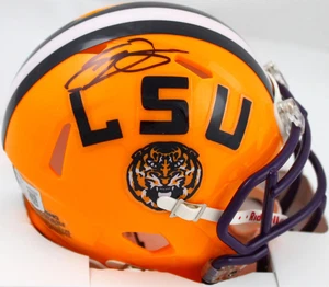 Odell Beckham Jr. Autographed LSU Tigers Speed Mini Helmet-Beckett W Hologram - Picture 1 of 12