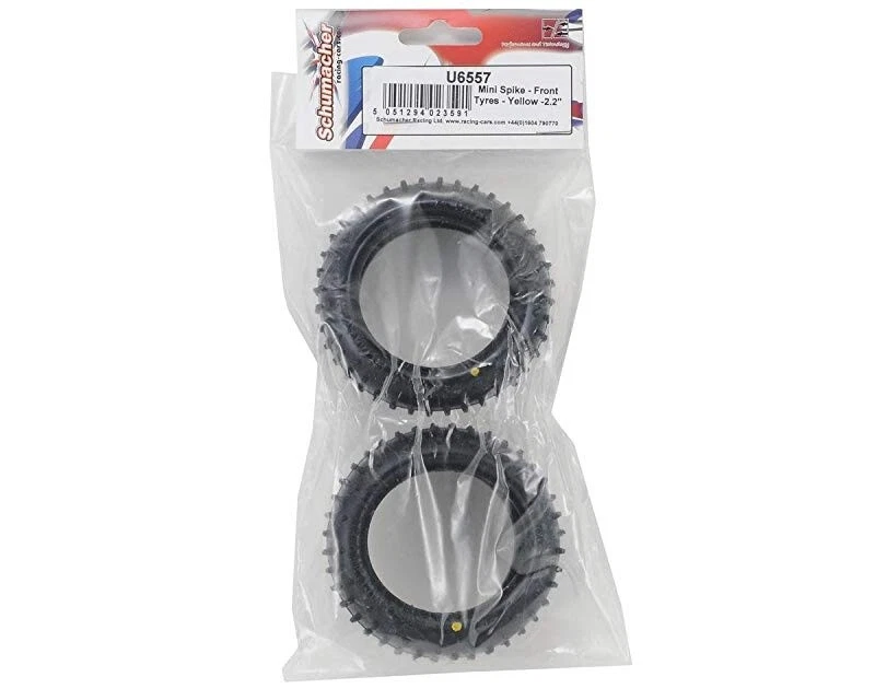 Schumacher 1/10 Buggy Reifen Vorne Mini Spike U6557 - Bild 1 von 1