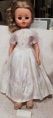 Poupée Doll Vintage Furga Ans 60 Ca 45 CM Blonde Petite Dame - Photo 1/2