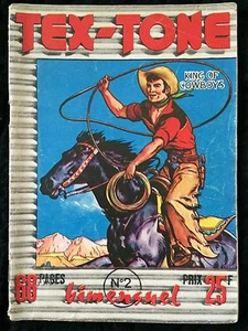 TEX-TONE N°2 - BD petit format de 1957 - western . édit. impéria (col1b) - Bild 1 von 1