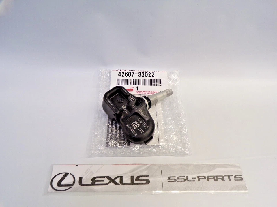 Оригинальный датчик давления в шинах (TPMS) 42607-33022 для Lexus GX470 (2007-2009) от оригинального производителя - Изображение 1 из 1
