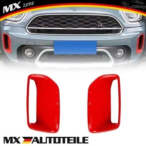 1Paar Für Mini Cooper F60 2021-2024 Front Seitliche Kotflügel Lüftungsabdeckung - Bild 1 von 8