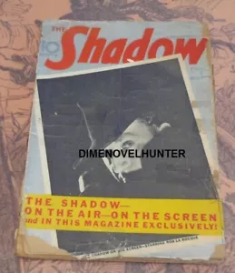 "SCHATTEN IN DER LUFT" DER SCHATTEN 01. NOVEMBER 1937 MAXWELL GRANT PULP SIEHE VIDEO - Bild 1 von 1