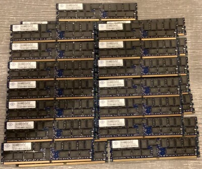 [29x4GB] 2RX4 PC2-6400P DDR2-800 ECC Server Ram NANYA NT4GT72U4ND0BV-AD - Image 1 of 2