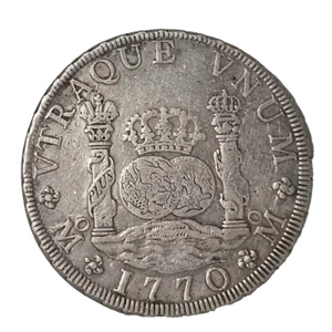 Mexico 8 Reales 1770 FM silver coin - Beautiful !!! - Picture 1 of 11