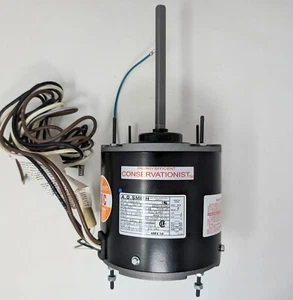 Motor Ventilador Condensador Century 1/3 HP 1075 RPM 60Hz 4ME16 70° C Temperatura Ambiental - Imagen 1 de 17