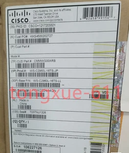 Brand new CISCO WS-C2960L-16TS-LL WS-C2960L-16TS-JP Via FedEx or DHL - Picture 1 of 1
