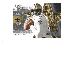 Auténtico #147 2003 SP Aaron Brooks SS/1200 New Orleans Saints - Imagen 1 de 1