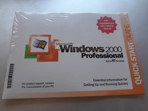 Vintage MICROSOFT WINDOWS 2000 Professional w/product key - Picture 1 of 4