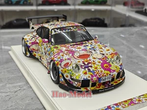 VIP 1:18 Porsche 993 RWB wide-body Limited Resin Diecast Model Car Birthday Toys - Picture 1 of 15