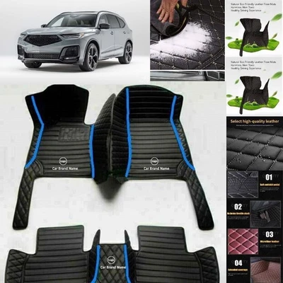 For Acura RDX Car Floor Mats Custom Waterproof Luxury Carpets Auto Liner - Image 1 of 4