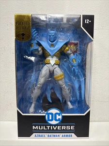 McFarlane DC Comics Multiverso Azrael Batman Armadura Figura Knightfall Etiqueta Dorada - Imagen 1 de 5