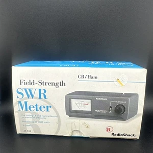 FIELD-STRENGTH SWR METER RadioShack 21-533 CB / HAM & Field strength into UHF - Zdjęcie 1 z 15