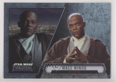 2016 Topps Star Wars Evolution Mace Windu Jedi Master #79 0c4 - Image 1 of 3