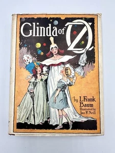 1910 - Glinda Of Oz - Baum - Illustrated - DJ - Children's Literature - Picture 1 of 19