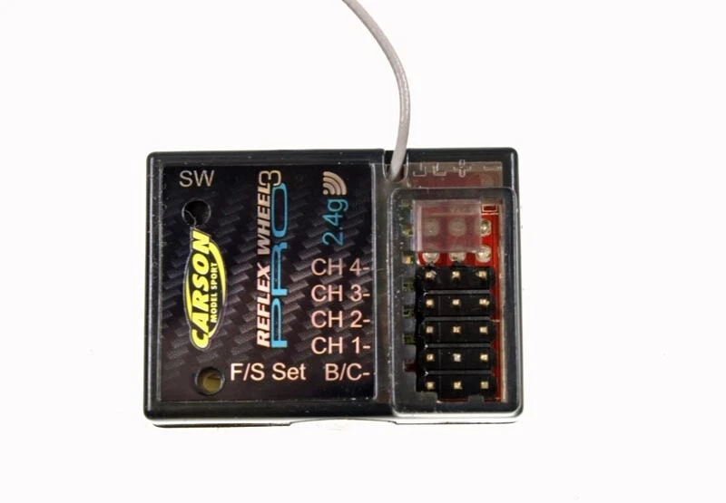 Carson Empf.ReflexWheel PRO3 2,4GHz wasserdicht - 500501534 - Bild 1 von 1