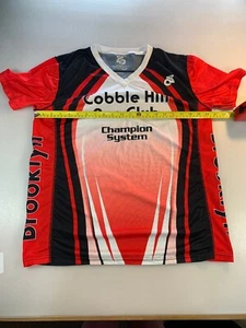 Champion System Mens V Neck Running T Shirt Large L (6545-5) - Picture 1 of 8