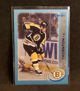 Joe Thornton 2002 O-PEE-CHEE BLUE Card #10 - 151/500