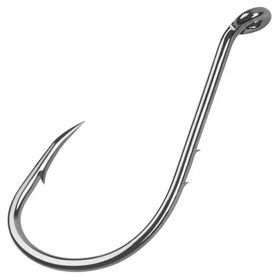 Octopus Fishing Hooks Circle Hooks High Carbon Steel Black Fish Hooks Saltwater - Image 1 of 4