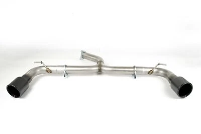 Sportauspuff Enndrohre für VW Golf 7 GTD Sport & Sound Paket 100mm Schwarz - Bild 1 von 4