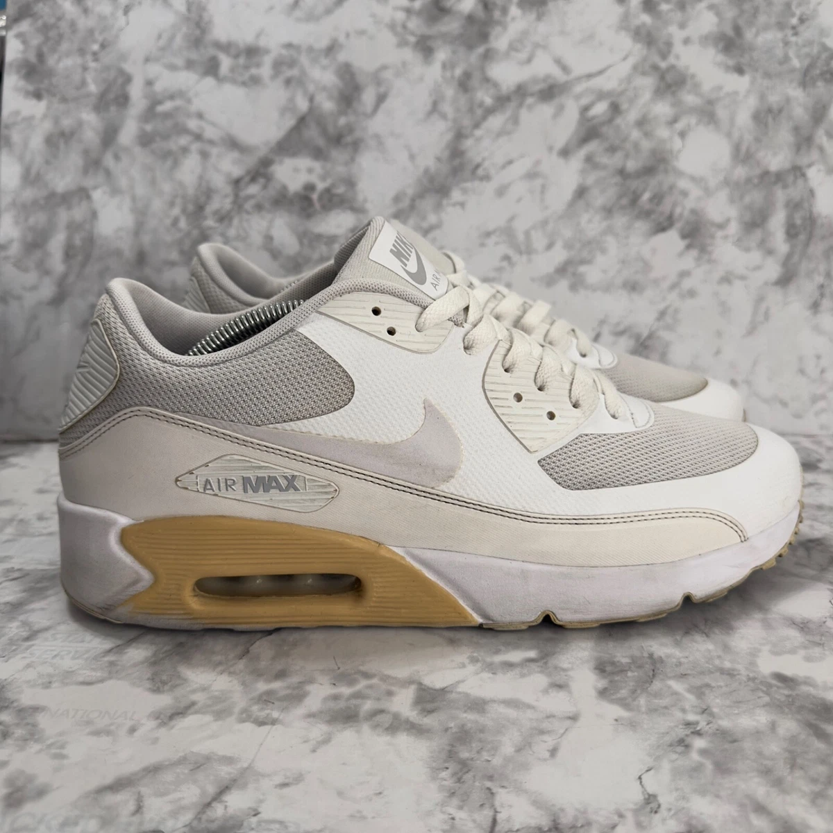 Nike Air Max 90 Ultra 2.0 Essential Triple White for Sale