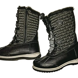Sporto women's waterproof insulated faux fur lined 9 snow boots - Picture 1 of 9
