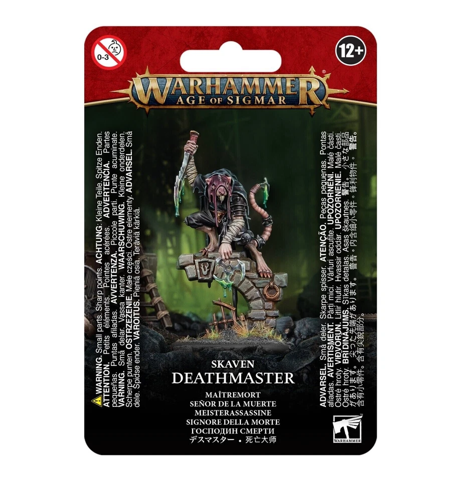 Skaven Deathmaster Warhammer Age of Sigmar Foto 1 de 1