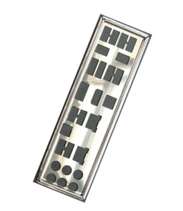 OEM I/O Shield For Asus P8Z77-V Deluxe Motherboard Backplates IO - Afbeelding 1 van 4