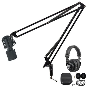 Warm Audio PC Gaming Streaming Twitch Kit: Skylight Mic+Pro-M50 Headphones+Boom - Picture 1 of 12