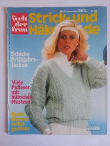 Welt der Frau - Strick- und Häkelmode 2-1982 - Schicke Frühjahrsjacken - Bild 1 von 1