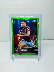 2023 Topps Chrome JONATHAN LEWIS Green Lava /99 #70 Rapids - Picture 1 of 2