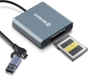 Lettore schede CFexpress Moman C1B Tipo B Adattatore Scheda di Memoria USB 3.1 - Afbeelding 1 van 7
