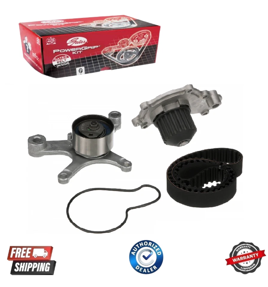 Juego de correa de distribución y bomba de agua GATES para Dodge Neon Stratus Breeze 2,0 L Foto 1 de 1
