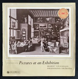 SAX 2261 B/S ED1 LP Karajan MOUSSORGSKY - PICTURES AT AN EXHIBITION  - Bild 1 von 5