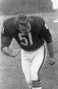 Vintage 1972 DICK BUTKUS Original 35mm Negative Chicago Bears HOF Illinois 22 - Picture 1 of 1