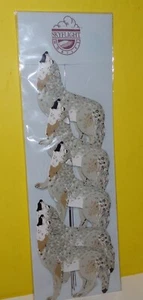 Skyflight Hanging Mobile Howling Gray Wolf Classroom Decor Educational Art USA - Picture 1 of 3