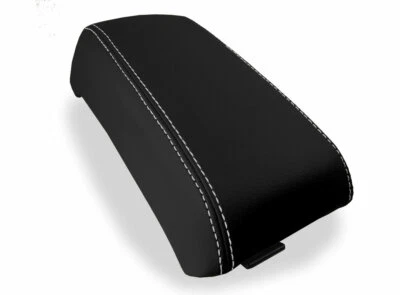 Se adapta a Subaru Baja 2003-2006 fibra de carbono consola tapa reposabrazos cubierta puntada blanca Foto 1 de 4