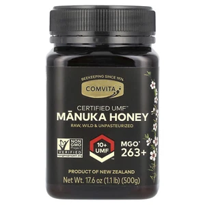Manuka Honey, UMF 10+, MGO 263+, 17.6 oz (500 g) - Picture 1 of 2