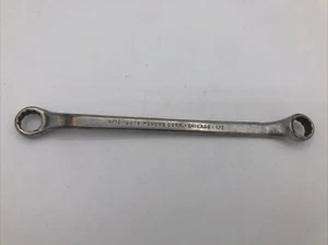 Penens Corp. Chicago USA 6418 9/16" x 1/2" offset box end wrench, 12 point USA - Picture 1 of 6