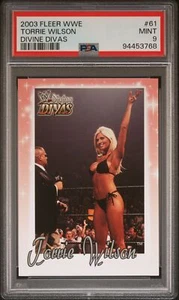 Torrie Wilson 2003 Fleer WWE Divine Divas #61 PSA 9 LOW POP - Picture 1 of 2