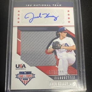 2019 Panini Stars And Stripes Baseball Jared Kelley Silhouette Relic Auto /199 - Picture 1 of 6