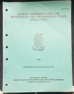 US Armed Forces Field Book - Marine Amphibious Brigade (1981) - Picture 1 of 1