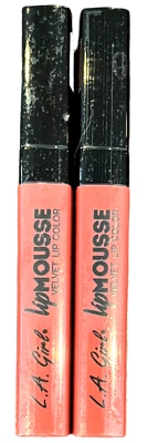 LA Girl - Mousse de labios terciopelo color de labios BFF lápiz labial - NUEVO - LOTE de 2 Foto 1 de 3