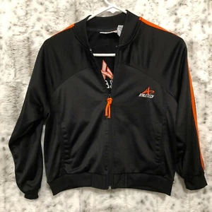 Athletech Polyester- Zip Jacket - Black (Boys Size 8 - Picture 1 of 6