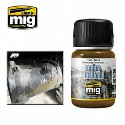 A.MIG 1409 - Ammo by MIG - Fuel Stains - Treibstoffspuren - 35ml - NEU