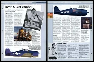 David S. McCampbell - Hall Of Fame #390 World Aircraft Information Page - Picture 1 of 1