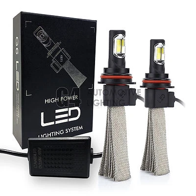 2x Fanless HB5 9007 Canbus LED Headlight Kit 6000K Xenon White Bulb Super Bright - Image 1 of 4