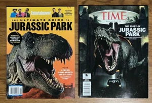 Lot 2 Magazines: The Story of + The Ultimate Guide to Jurassic Park Moives - Picture 1 of 1