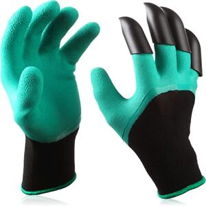 (5 pairs per set) Garden Gloves with Claws on Right Hand 
