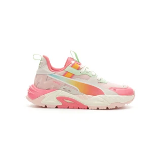PUMA RsTrck Summer Ombre Lace Up Youth Girls Pink Sneakers Casual Shoes 3941380 - Picture 1 of 6